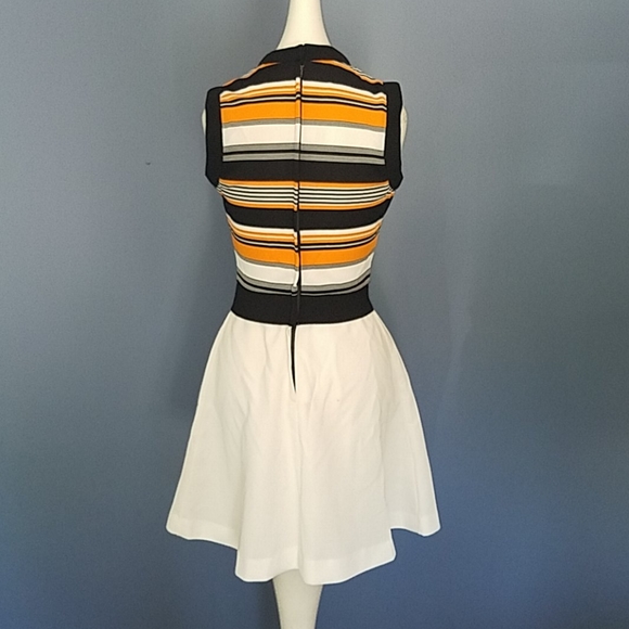 60s vintage mod boho shirt dress - Picture 3 of 8